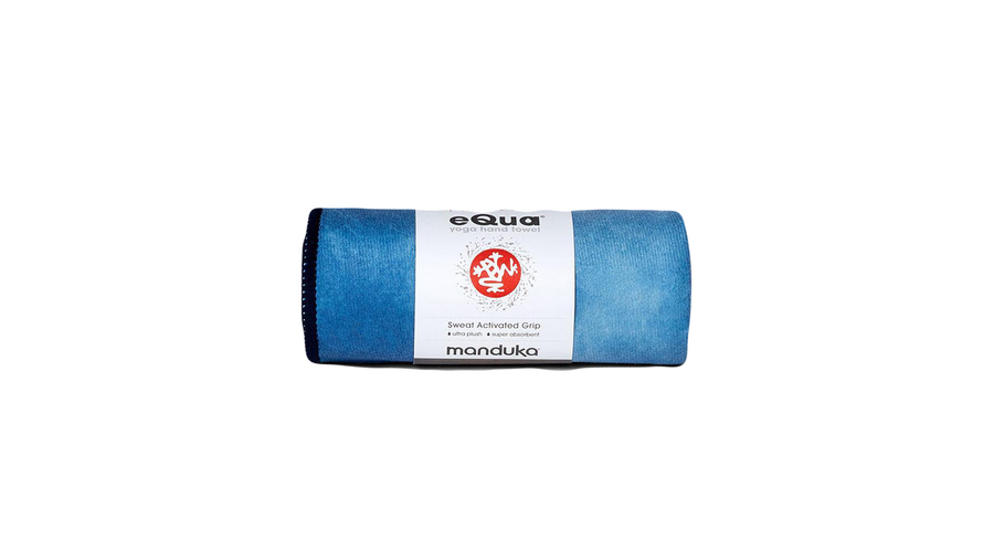 Prosop de mana Yoga Manduka equa - Camo Tie Dye Blues - 41 x 67cm